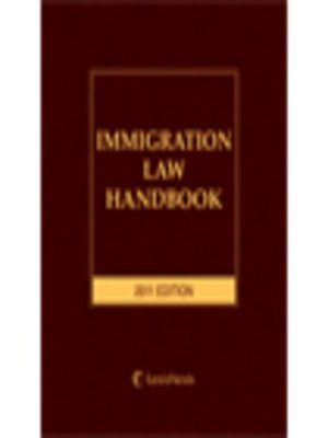 cover image of Immigration Law Handbook